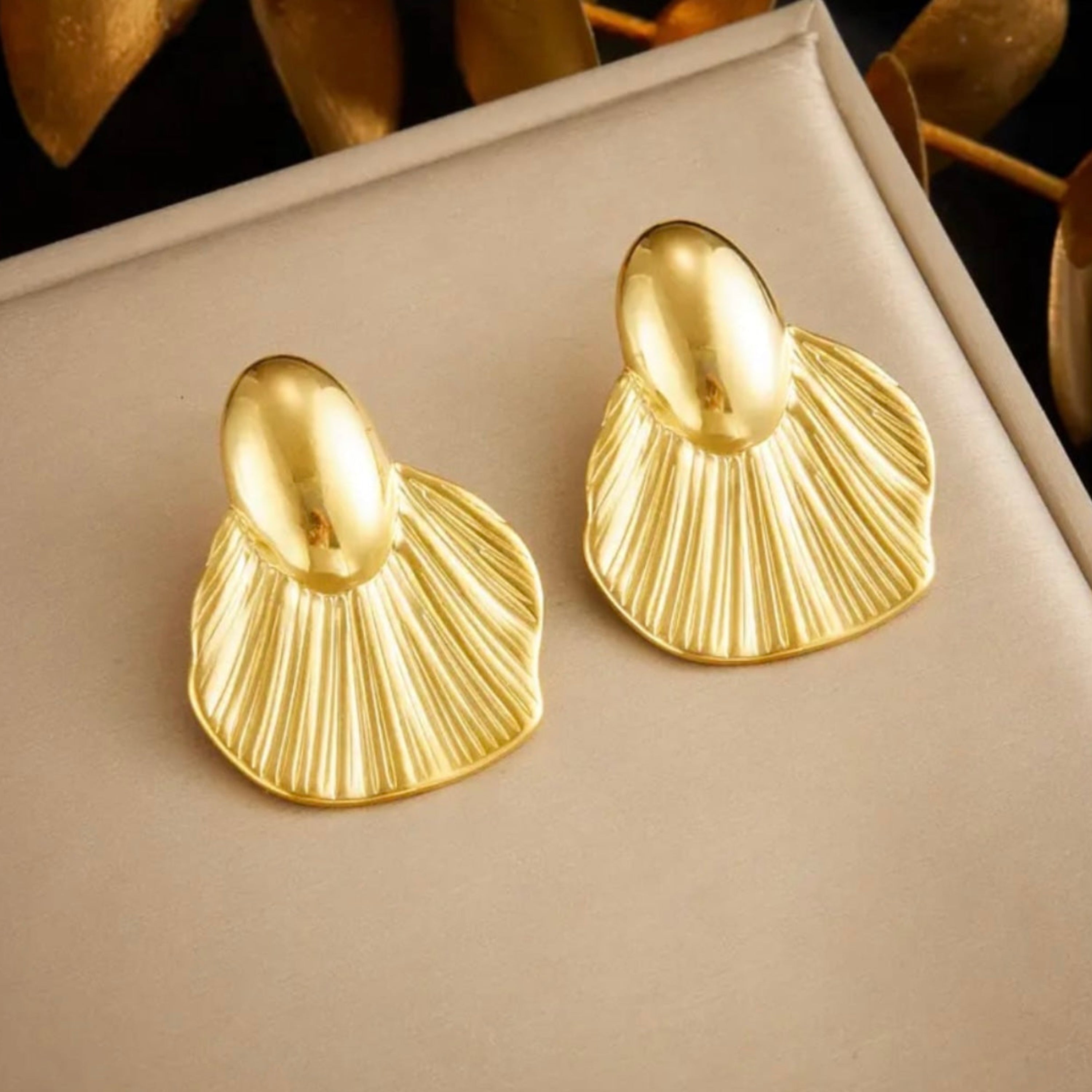 Golden Bloom Earrings