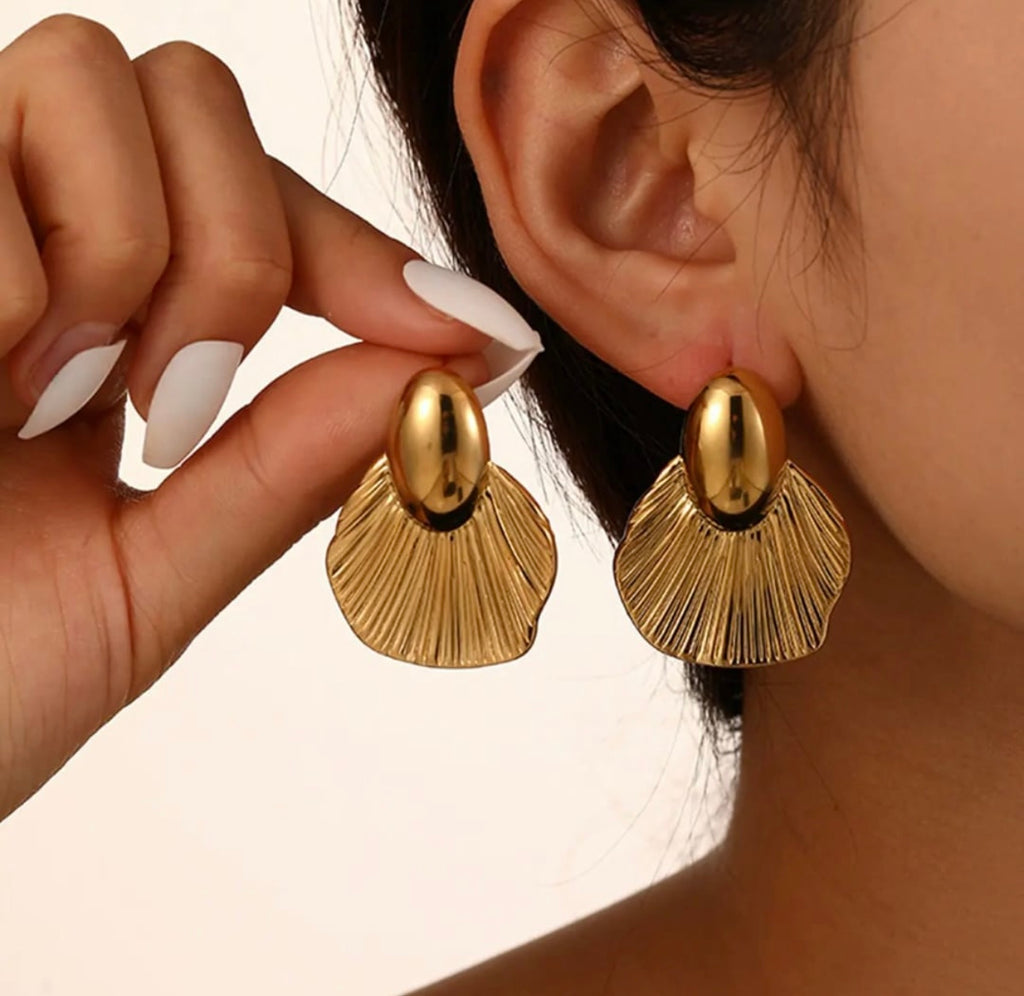 Golden Bloom Earrings